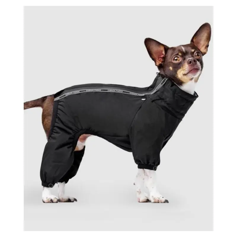 Winter Dog Snowsuit In Black (FINAL SALE)