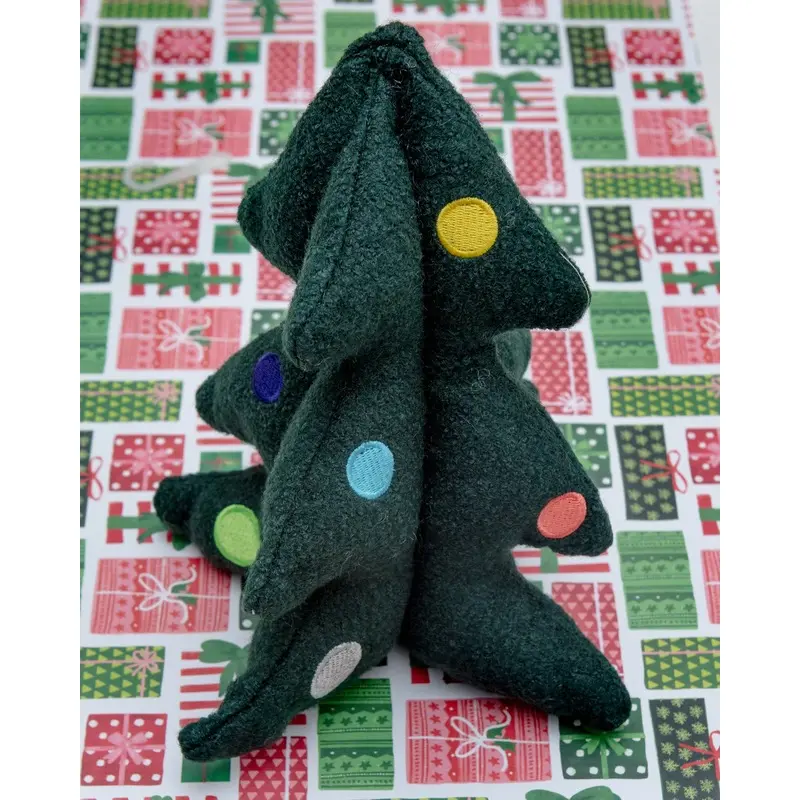 Woolie Tree Squeaky Dog Toy