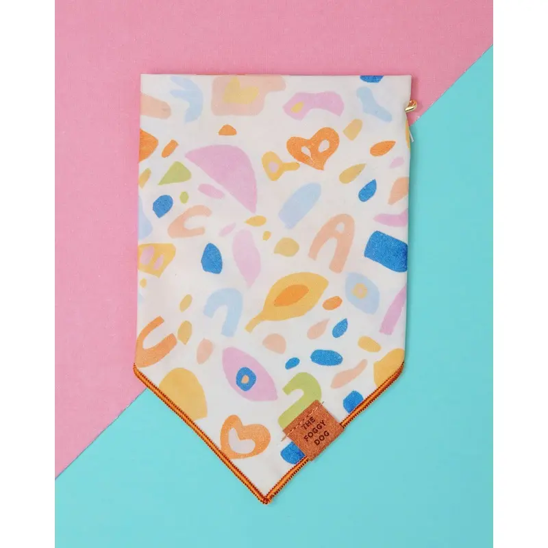 Alja Horvat Terrazzo Dog Bandana (Made in the USA)