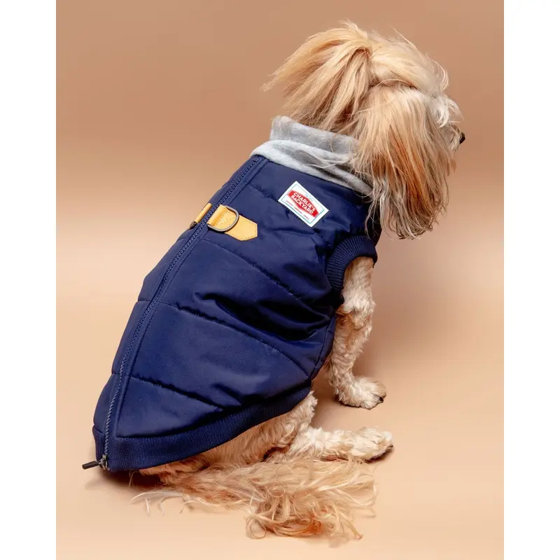 Warm Up Harness Jacket in Navy((FINAL SALE))