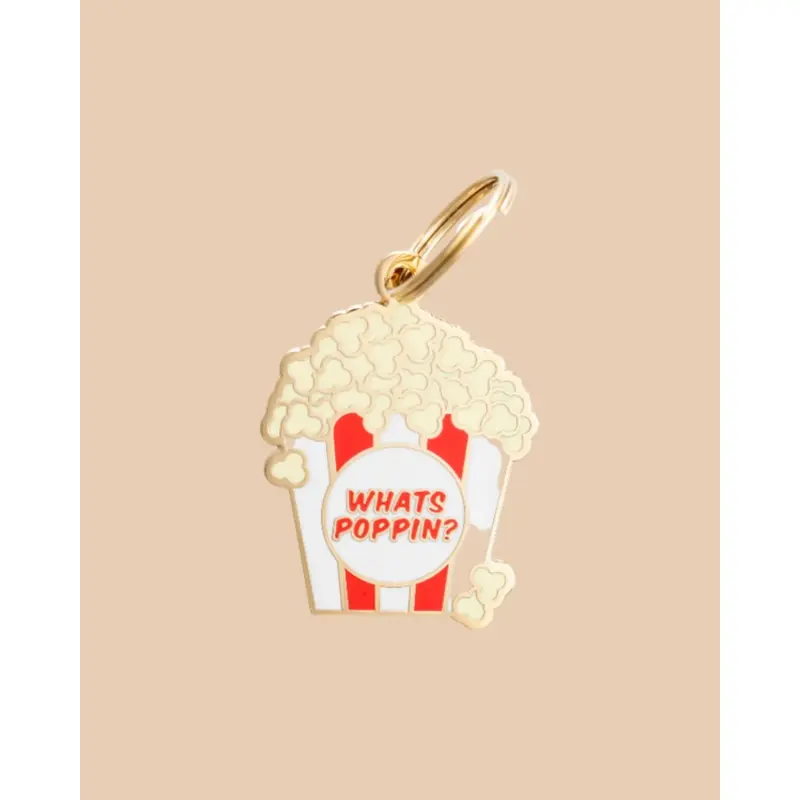 What's Poppin? ID Tag (Custom/Drop-Ship)