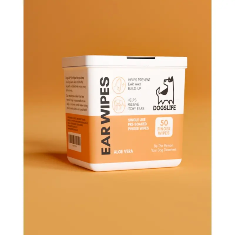 Ear Cleaning Finger Wipes for Dogs