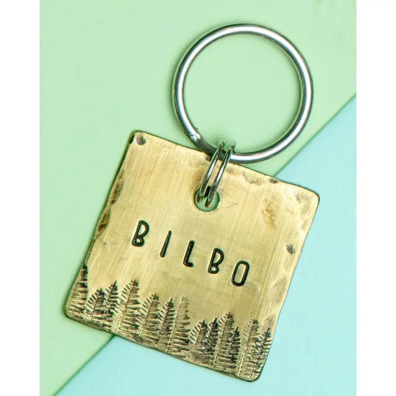 Aspen Custom Dog ID Tag (Custom/Drop-Ship) (Made in the USA)