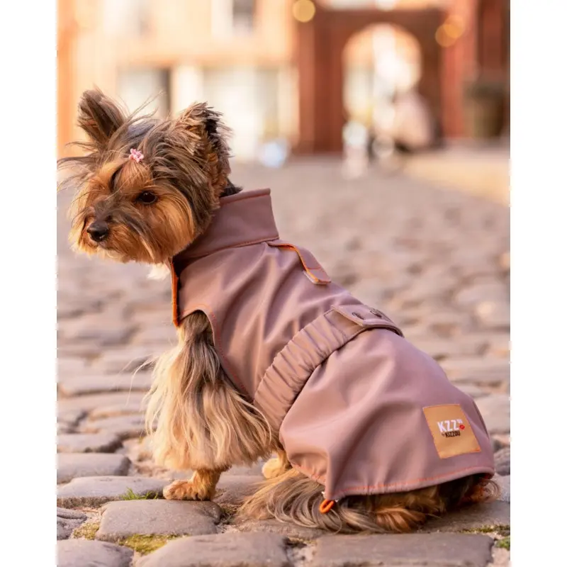 Brownie Waterproof Raincoat in Fig (FINAL SALE)