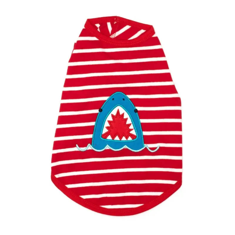 PAWS Shark Dog Tee