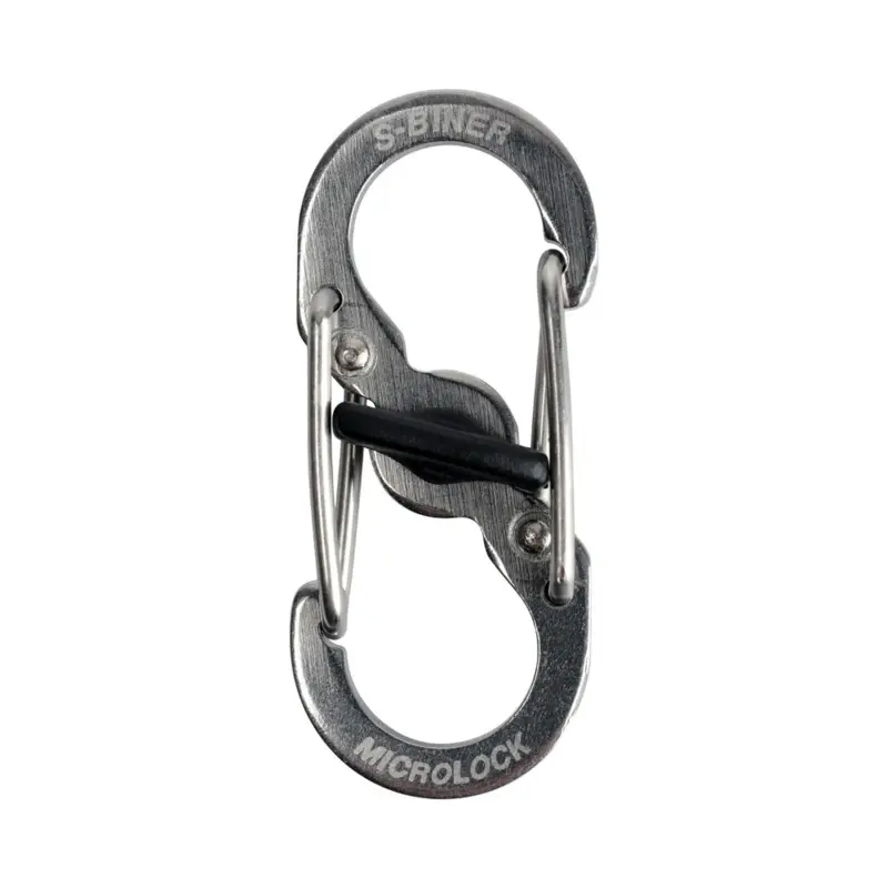 S-Biner Dog Tag Lock in Stainless Steel