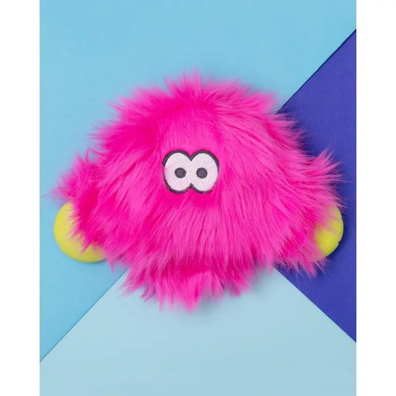 Taylor Durable Dog Plush Toy in Hot Pink (Made in the USA)