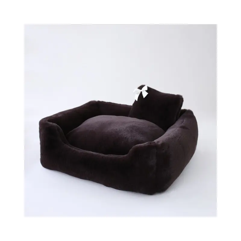 The Divine Dog Bed in Espresso (Custom/Direct-Ship) (Made in the USA)