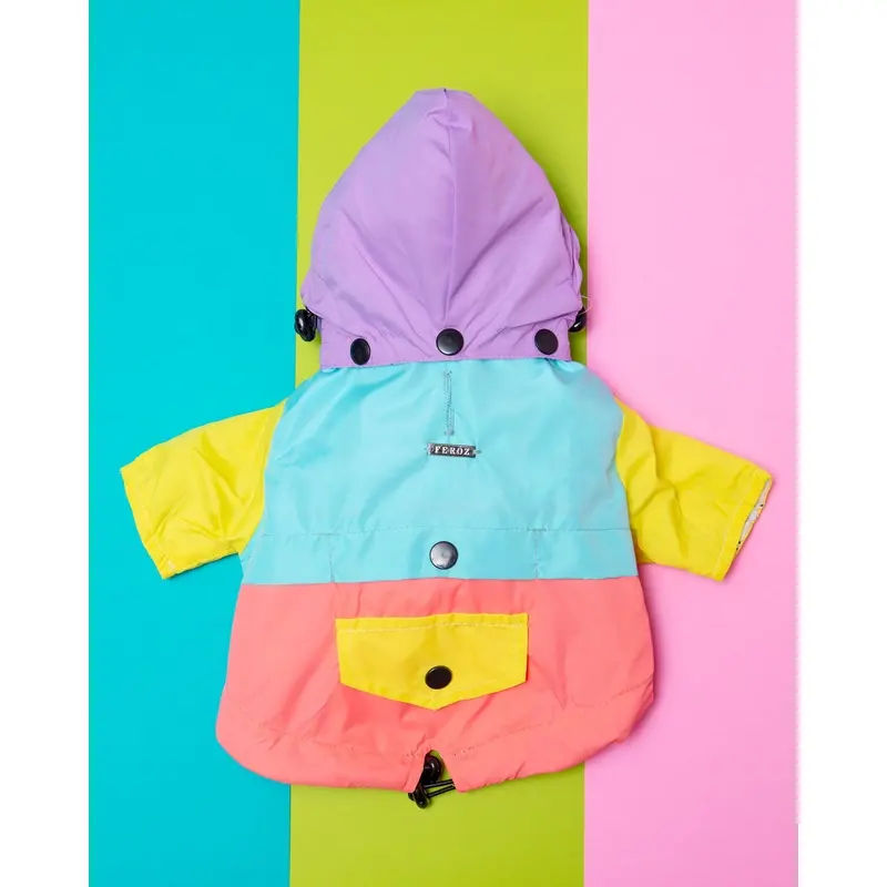 Pastel Water Resistant Dog Raincoat (FINAL SALE)