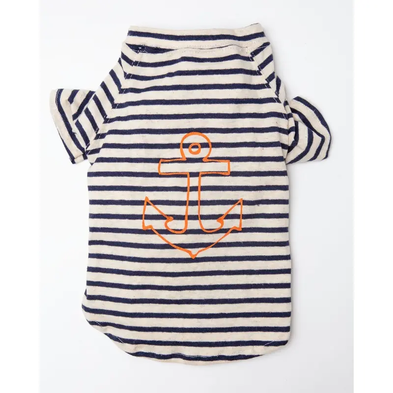 Nautical Stripe Dog T-Shirt