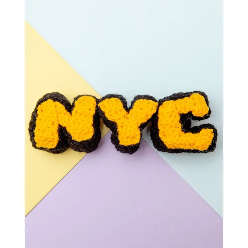 NYC Hand-Knit Dog Squeaky Toy (Dog & Co. Exclusive)