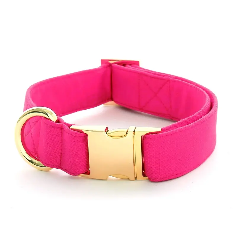 Hot Pink Dog Collar(Made in the USA) (FINAL SALE)
