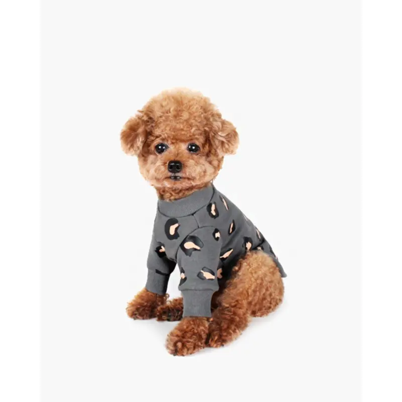 Leopard Print Dog Sweatshirt (FINAL SALE)