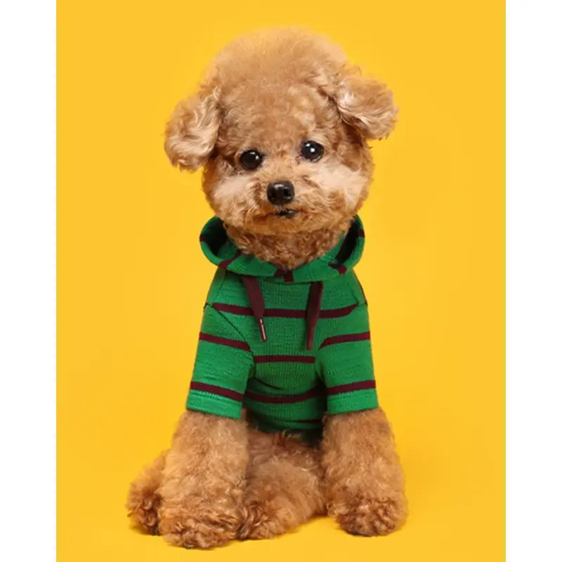 Stripe Dog Hoodie (FINAL SALE)