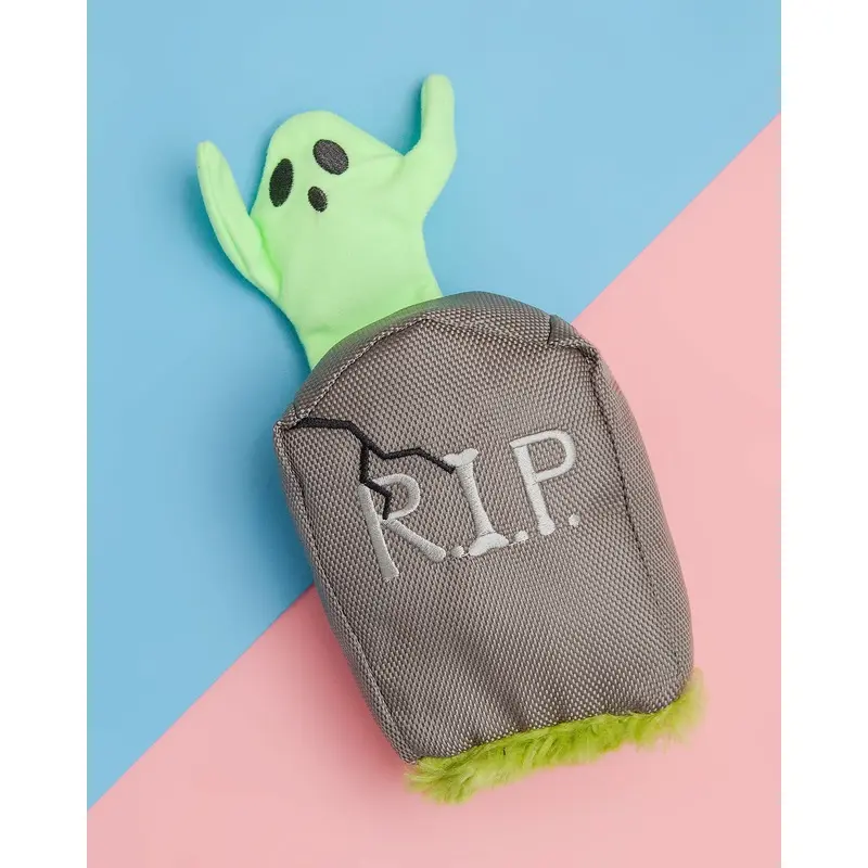 Glow In The Dark Ghoulish Ghoul Howl-O-Ween Dog Plush Toy