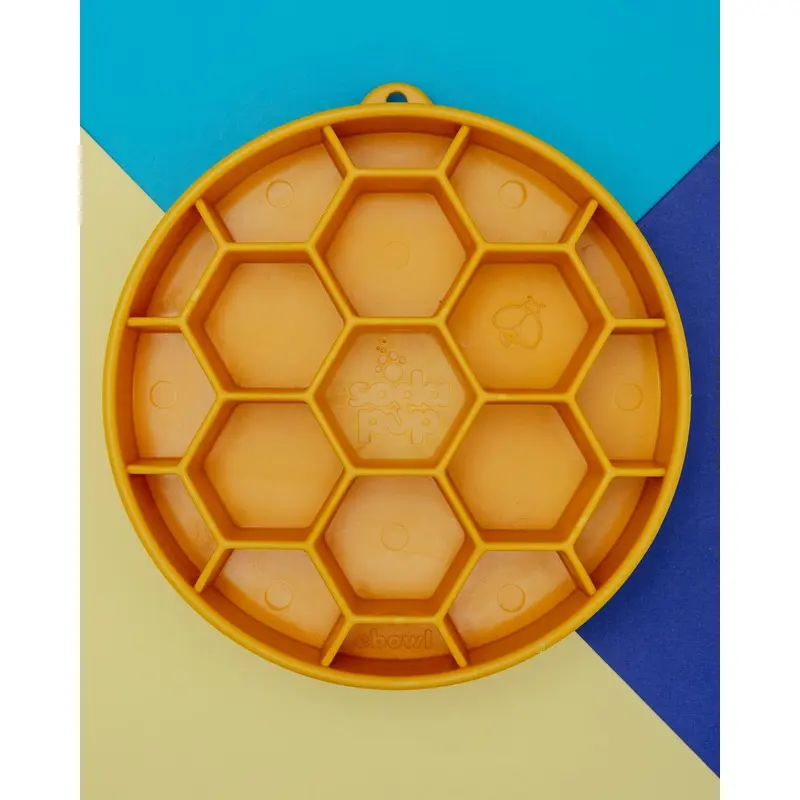 Honeycomb Slow Feeder Bowl (Made in the USA)