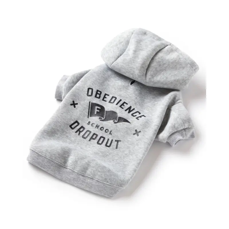 Obedience School Dropout Dog Hoodie (FINAL SALE)