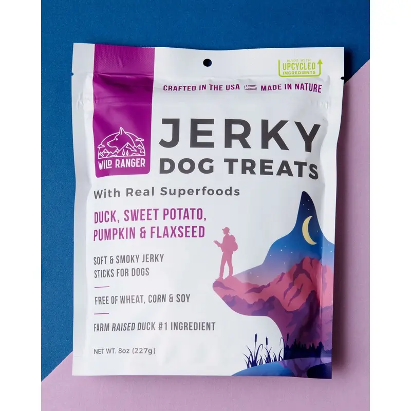 Wild Ranger Duck Jerky Dog Treats (Made in the USA)