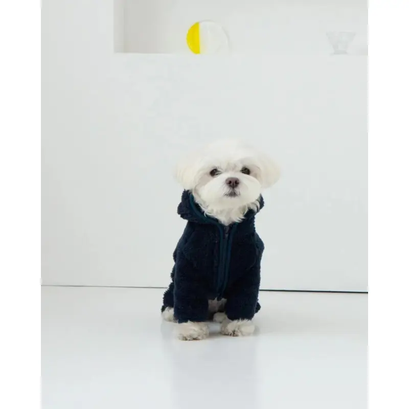 Boa Fleece Onesie in Navy (Dog & Co. Exclusive)