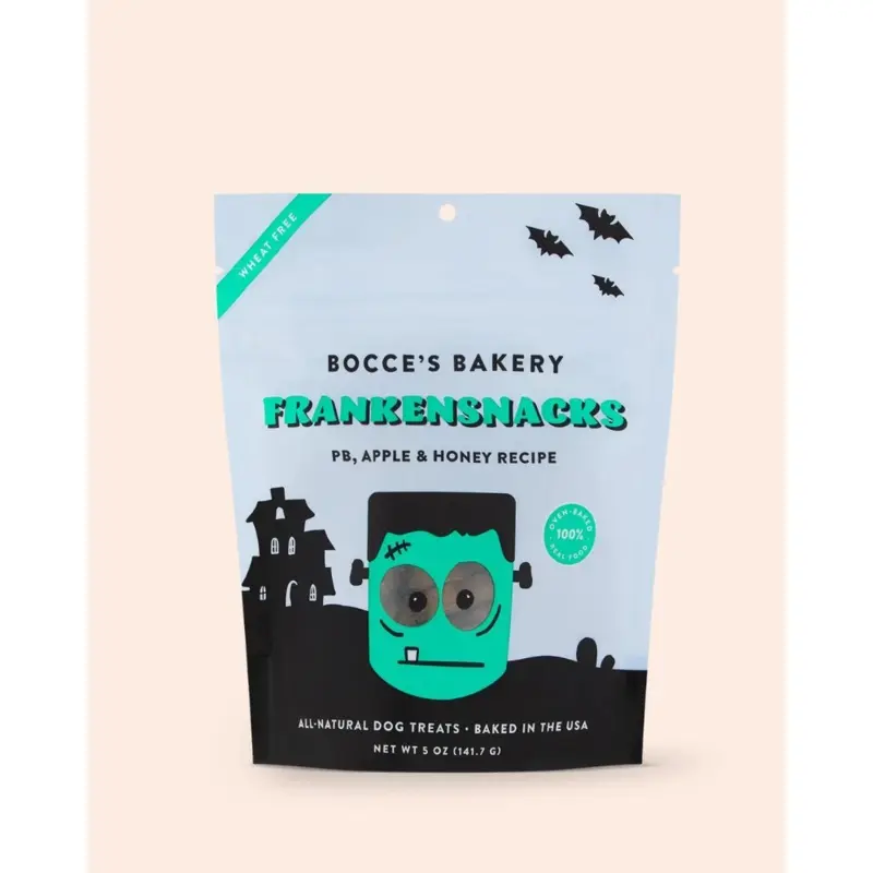 PB, Apple & Honey Frankensnacks Dog Biscuits