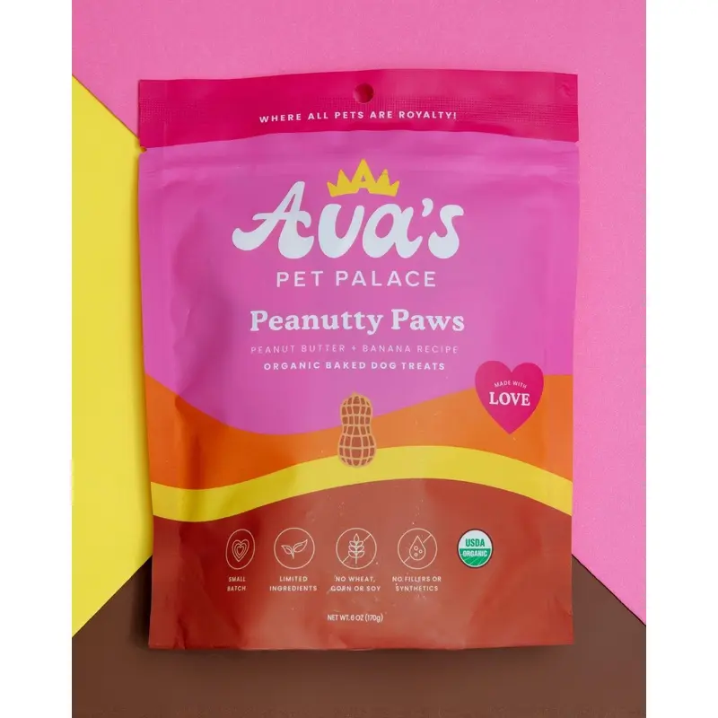 Peanutty Paws Organic Baked Dog Treats