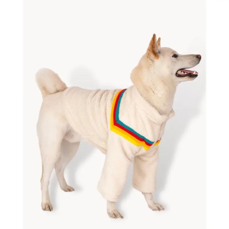 Rainbow Sherpa Dog Jacket (FINAL SALE)