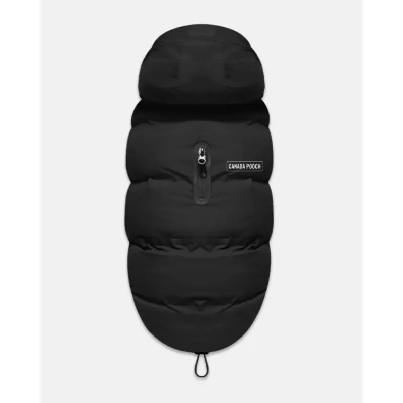 Insulated Waterproof Dog Puffer in Black (FINAL SALE) (FW24LO)