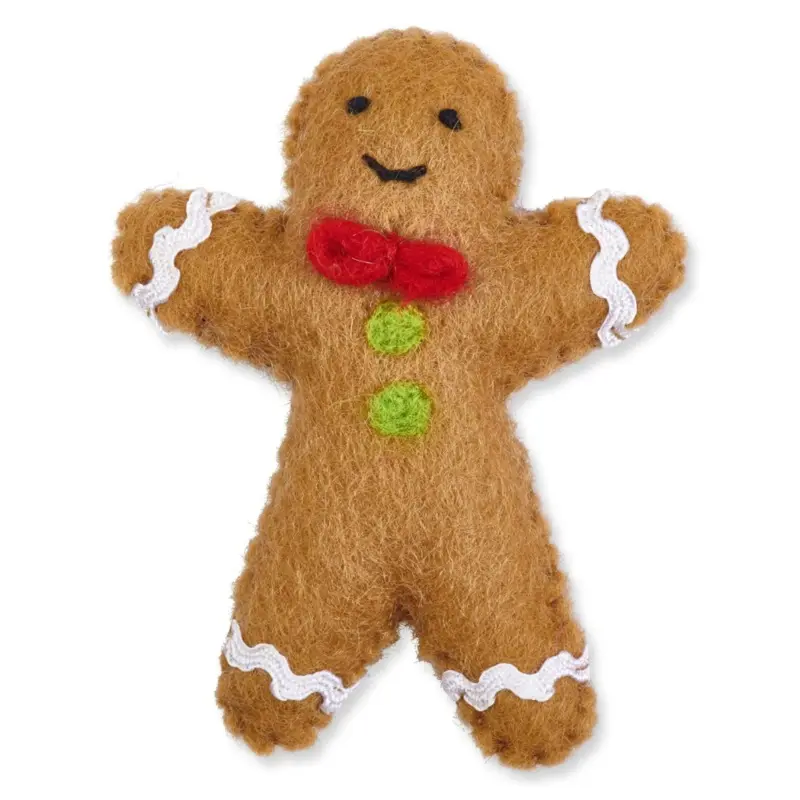 The Gingerbread Man Cat Toy