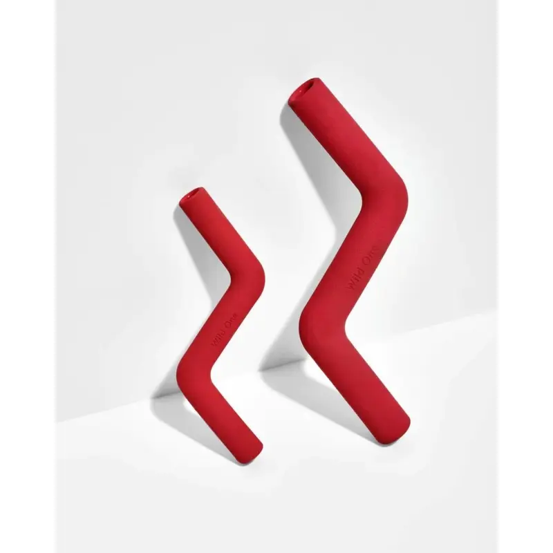 Bolt Bite Dog Toy in Strawberry Red