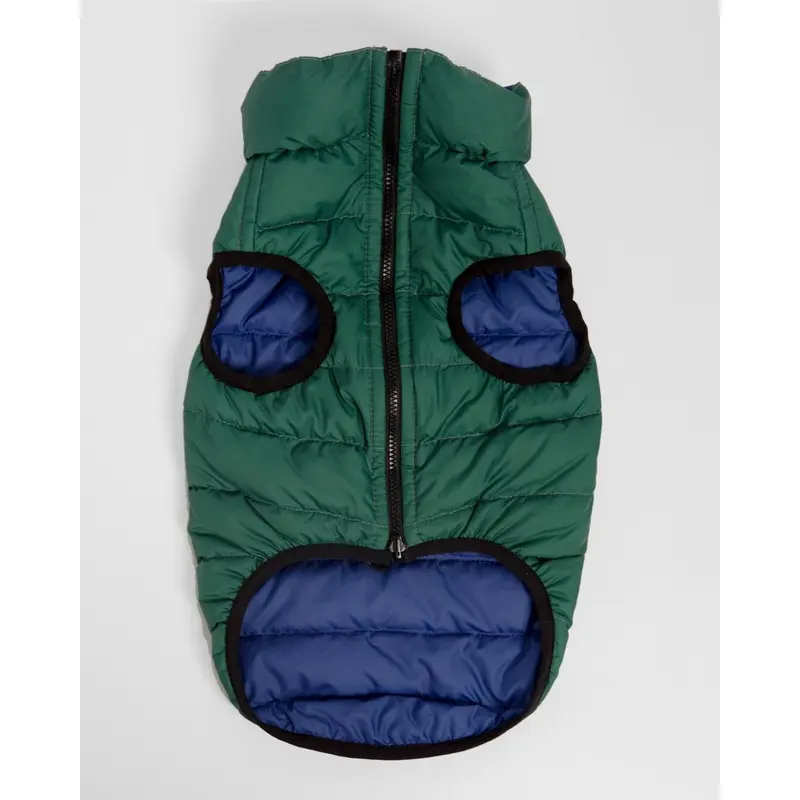 Reversible AiryVest in Evergreen + True Blue (DOG & CO. Exclusive)