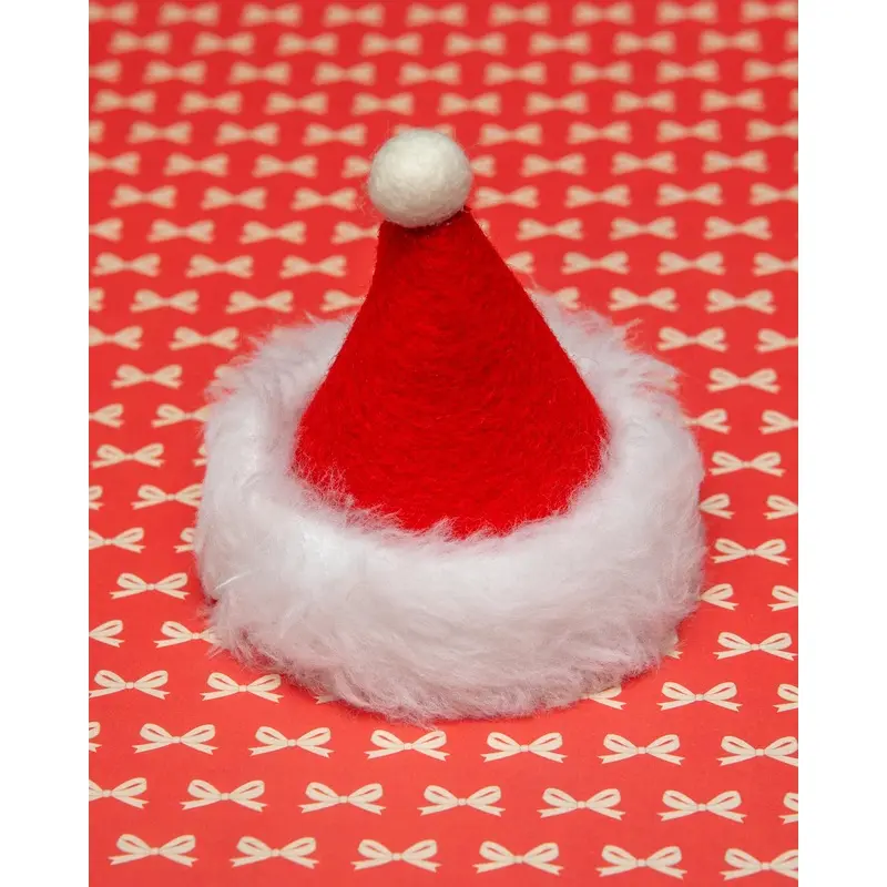 Santa Holiday Hat for Dogs & Cats (Made in the USA)