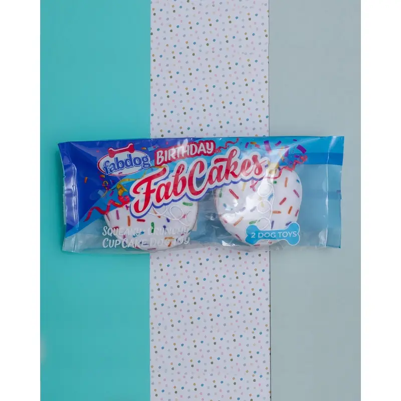 Birthday Fabcake Plush Dog Toy