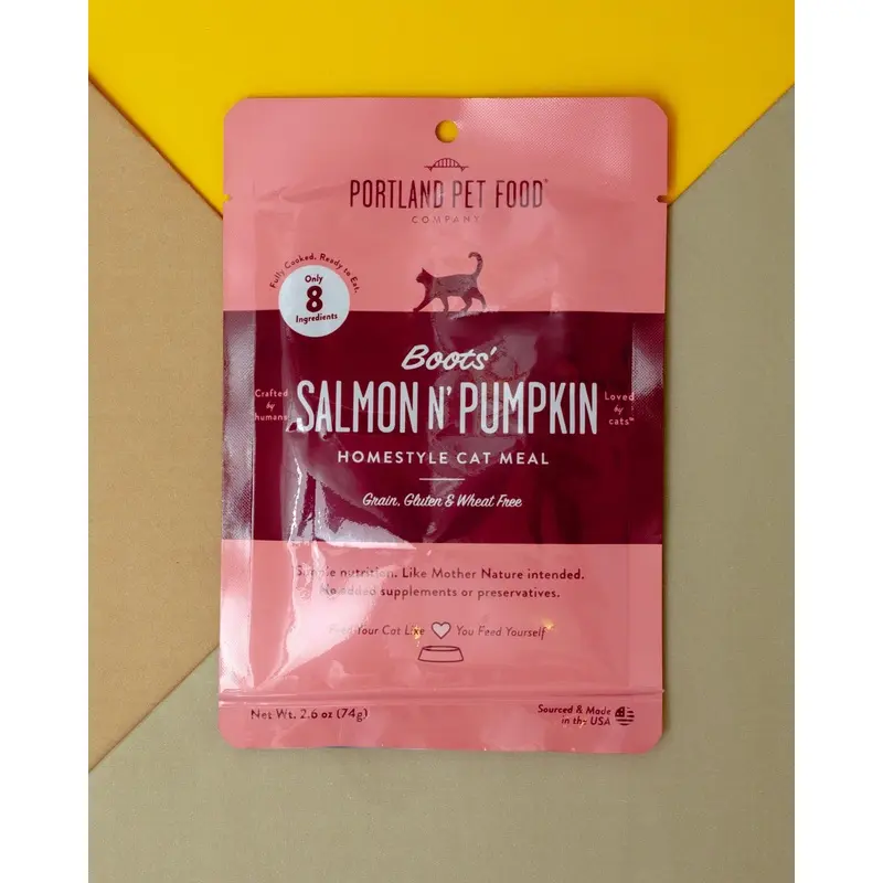 Boots' Salmon N' Pumpkin Cat Meal Pouch