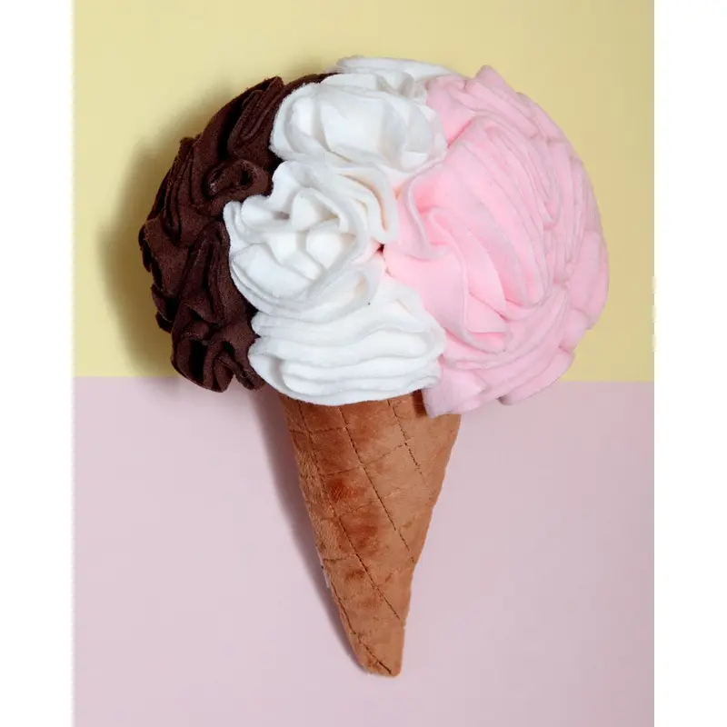 Ice Cream Snuffle Ball Dog Toy