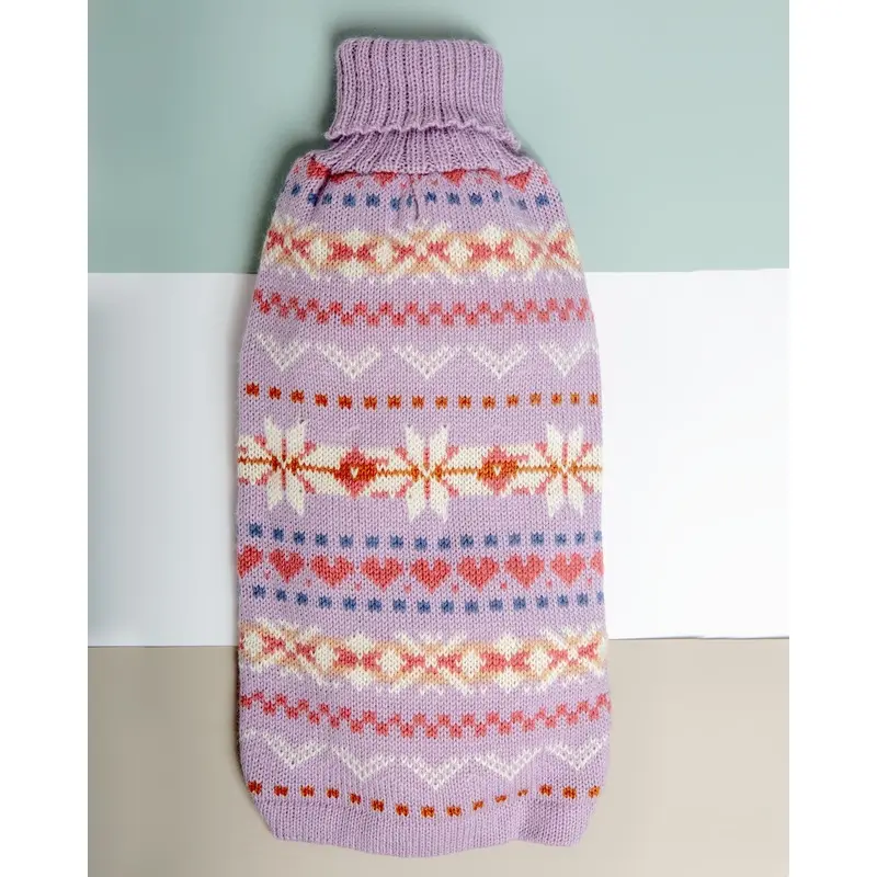 Lavender Sunrise Alpaca Blend Dog Sweater (FINAL SALE)