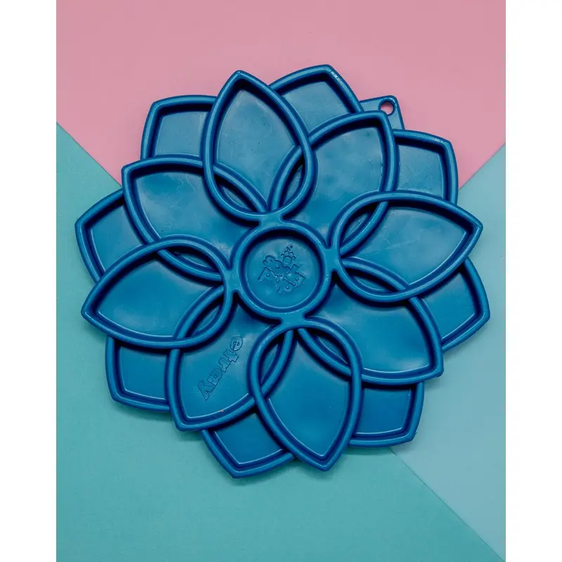 Mandala Flower Slow Feeder Bowl (Made in the USA) FINAL SALE