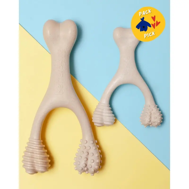 Natural Hypoallergenic Eco-Friendly Dog Chew Toy (Beef Flavor - Soft)