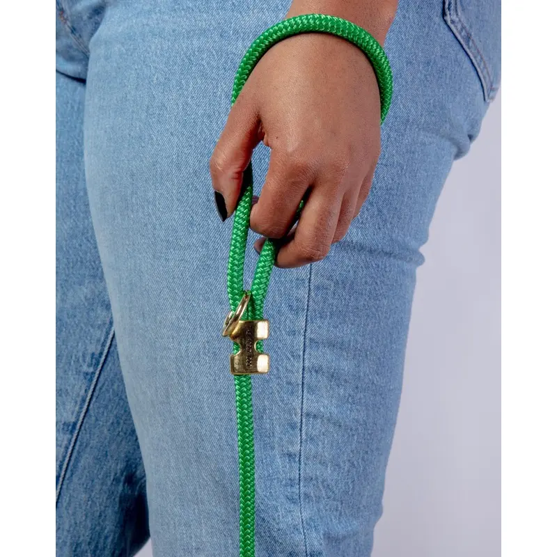 Grass Green Rope Dog Leash (Made in the USA)