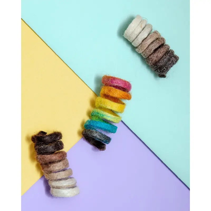 Spring Wool Cat Toy