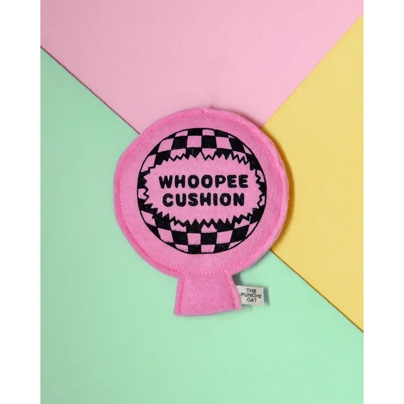 Whoopee Cushion Catnip Toy