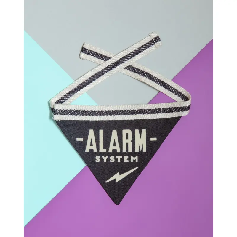 Alarm System Pet Bandana (FINAL SALE)