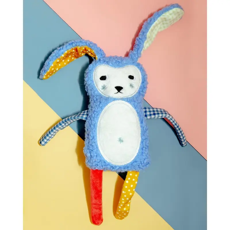 Squinkles Sunny Bunny Squeaky Dog Toy