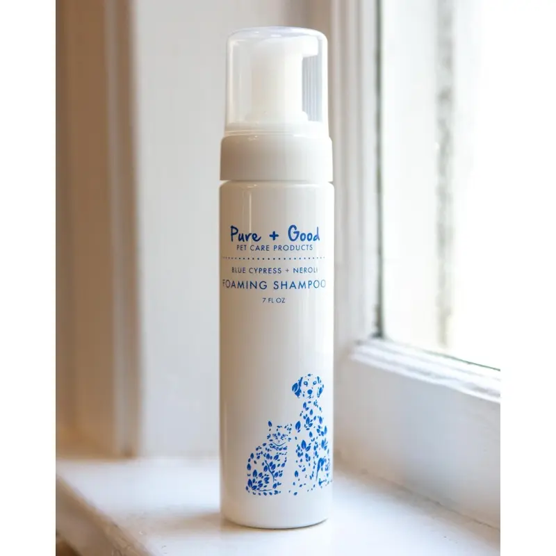 Blue Cypress & Neroli Foaming Shampoo for Dogs & Cat