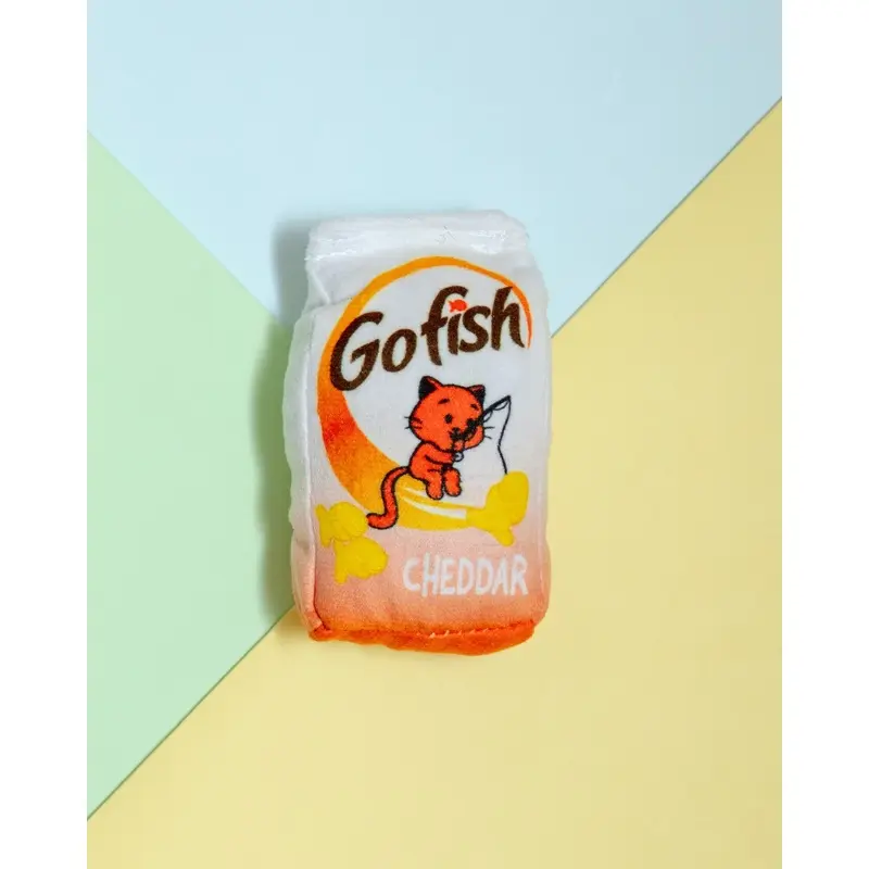 Gofish Cheddar Plush Catnip Toy