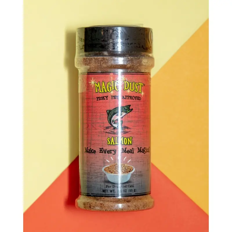 Magic Dust Salmon Food Topper for Dogs & Cats