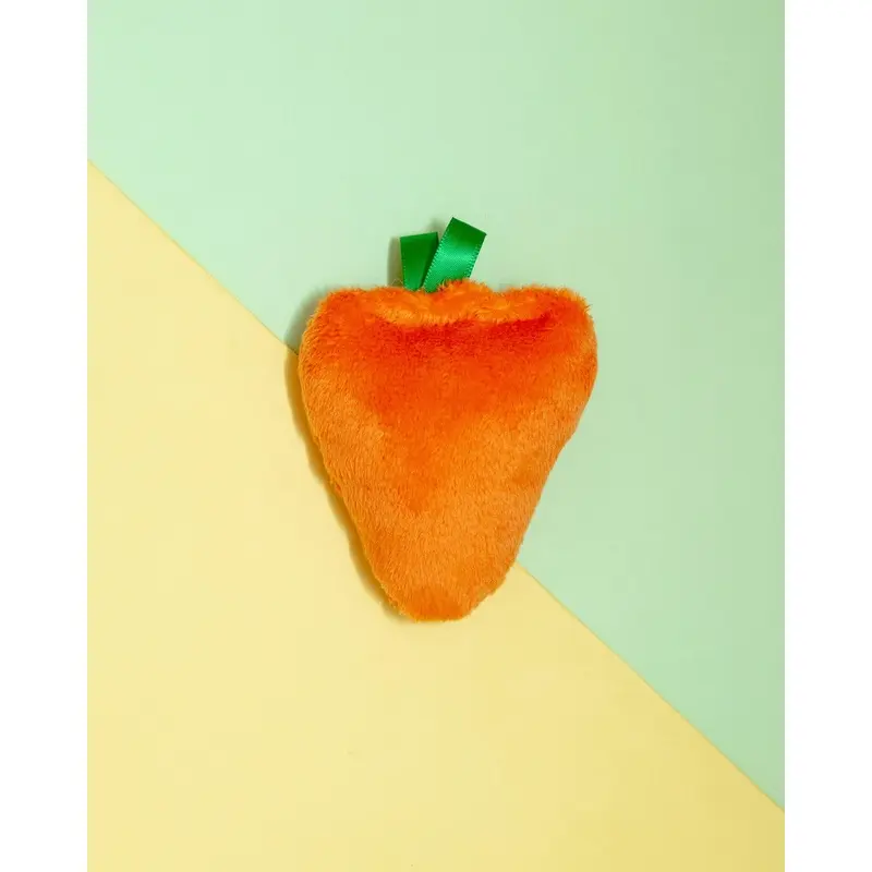 Mini Carrot Squeaky Plush Dog Toy (FINAL SALE)