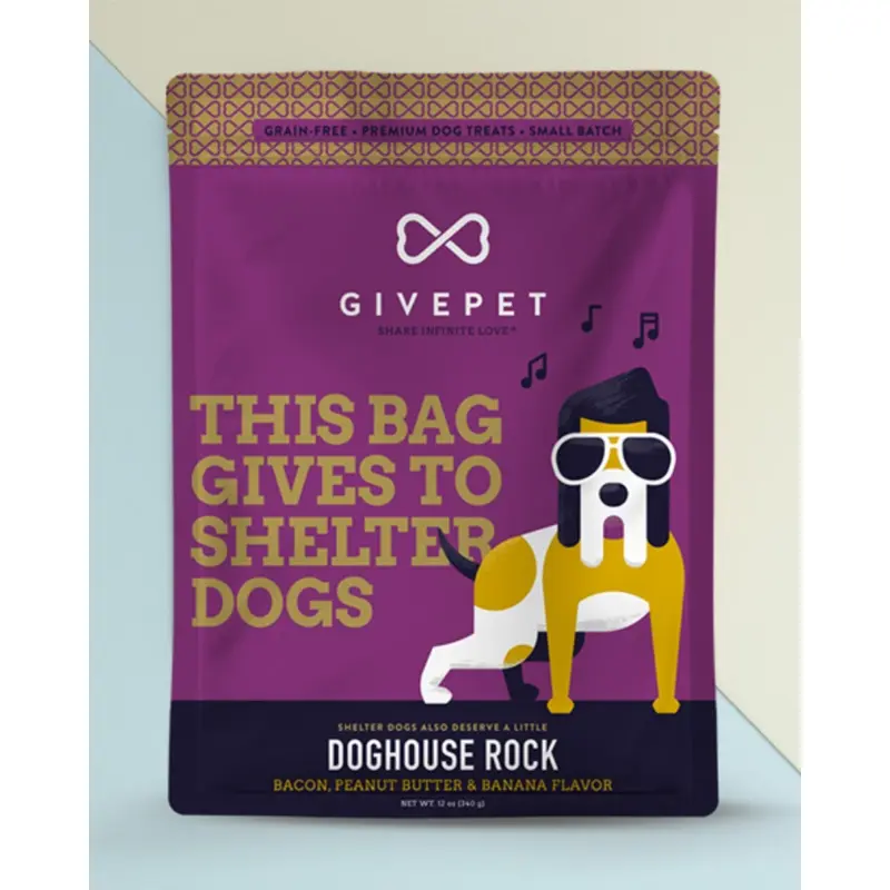 Doghouse Rock Dog Biscuit Treats (Made in the USA)