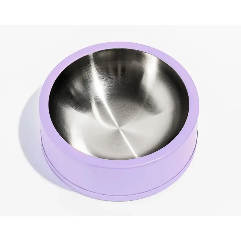 Wild One Dog Bowl in Lilac