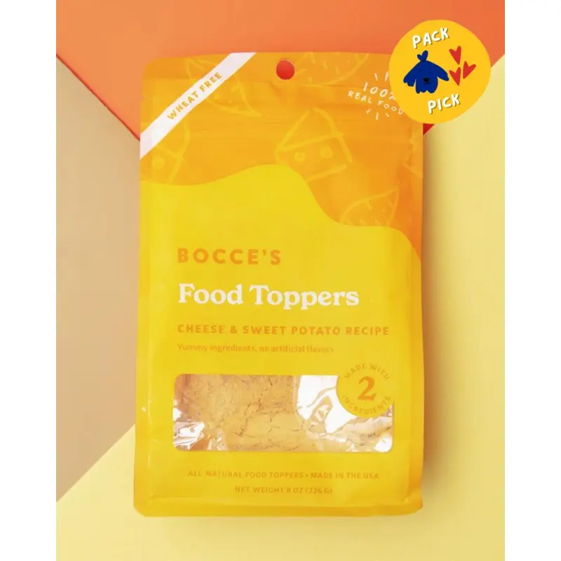 Cheese & Sweet Potato Dog Food Topper