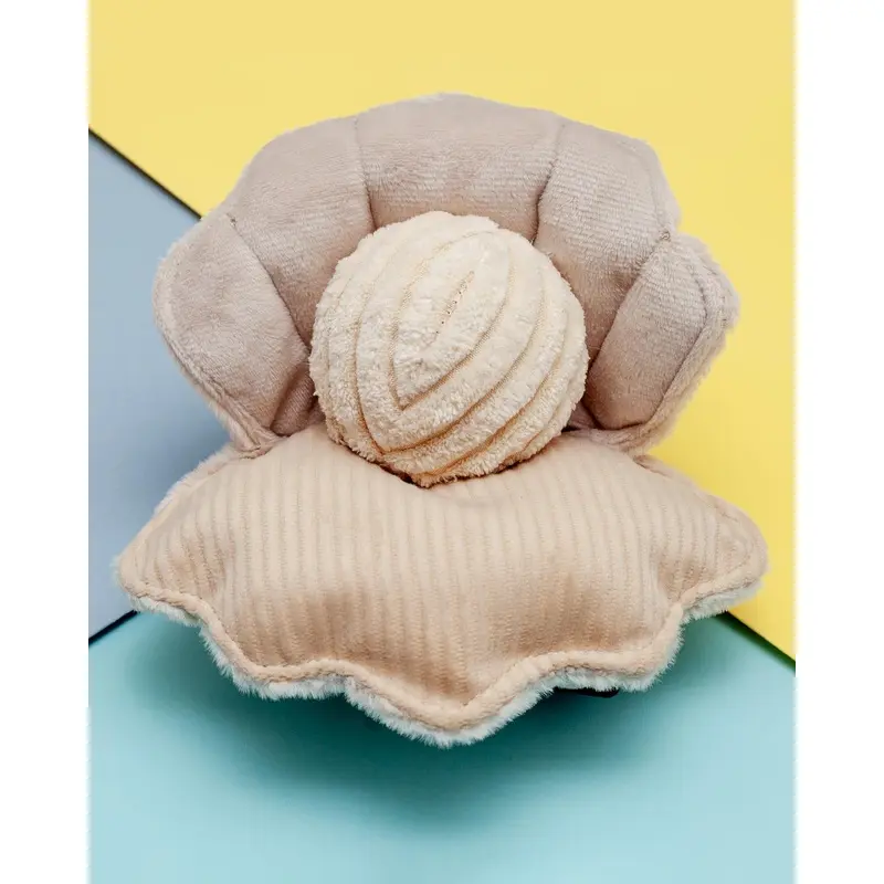Oyster Pop Squeaker Interactive Dog Toy (FINAL SALE)